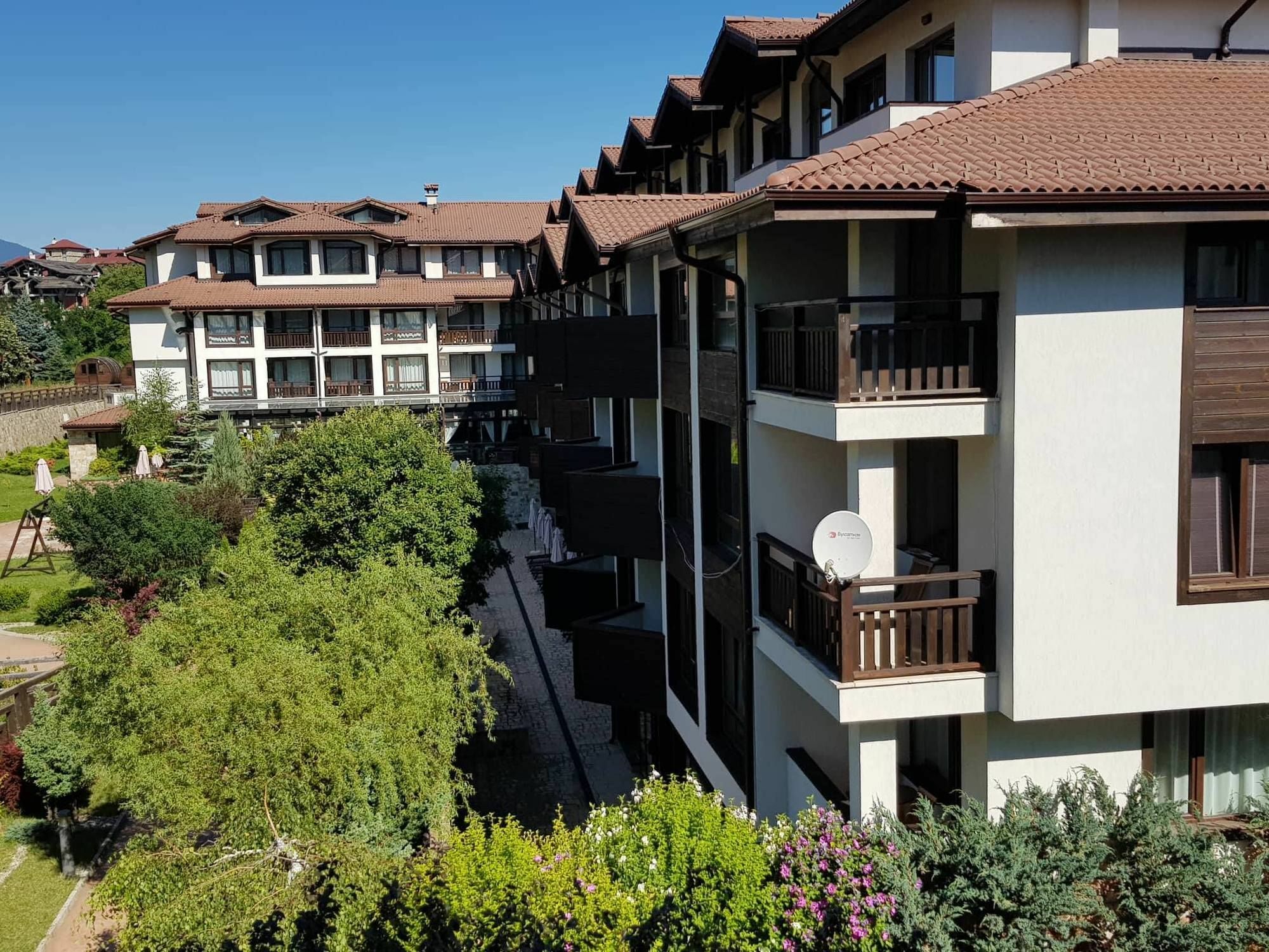Edelweiss Inn Aparthotel Банско Экстерьер фото